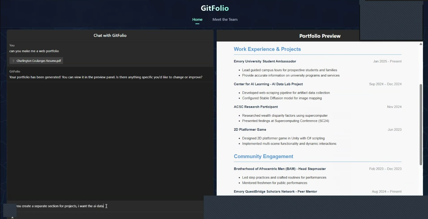 GitFolio